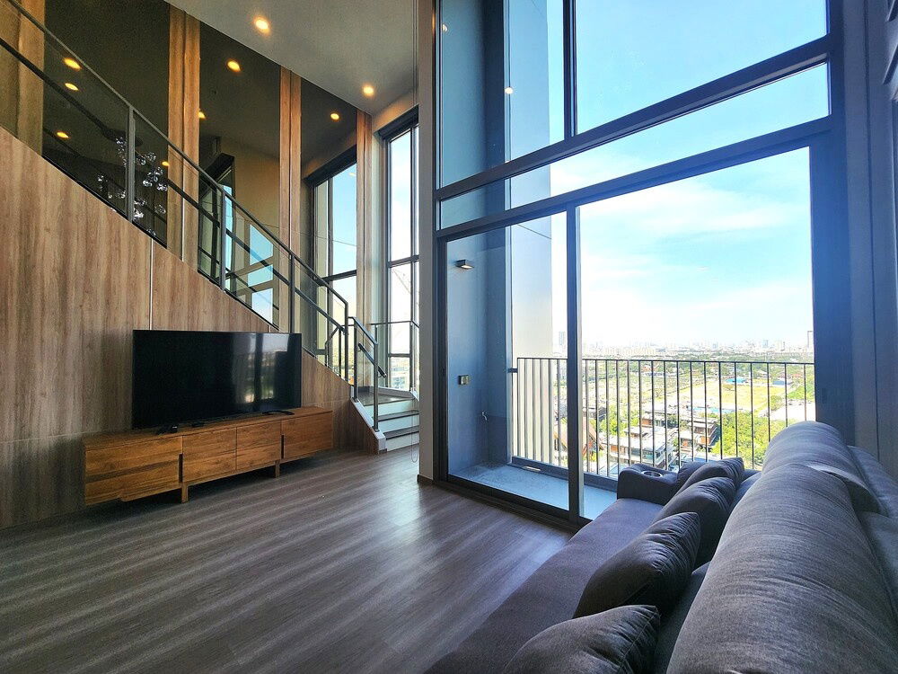 🌿 For Rent! Loft Condo in a 30-Rai Urban Forest 🌿   ✨ Whizdom The Forestias (MYTOPIA) Bang