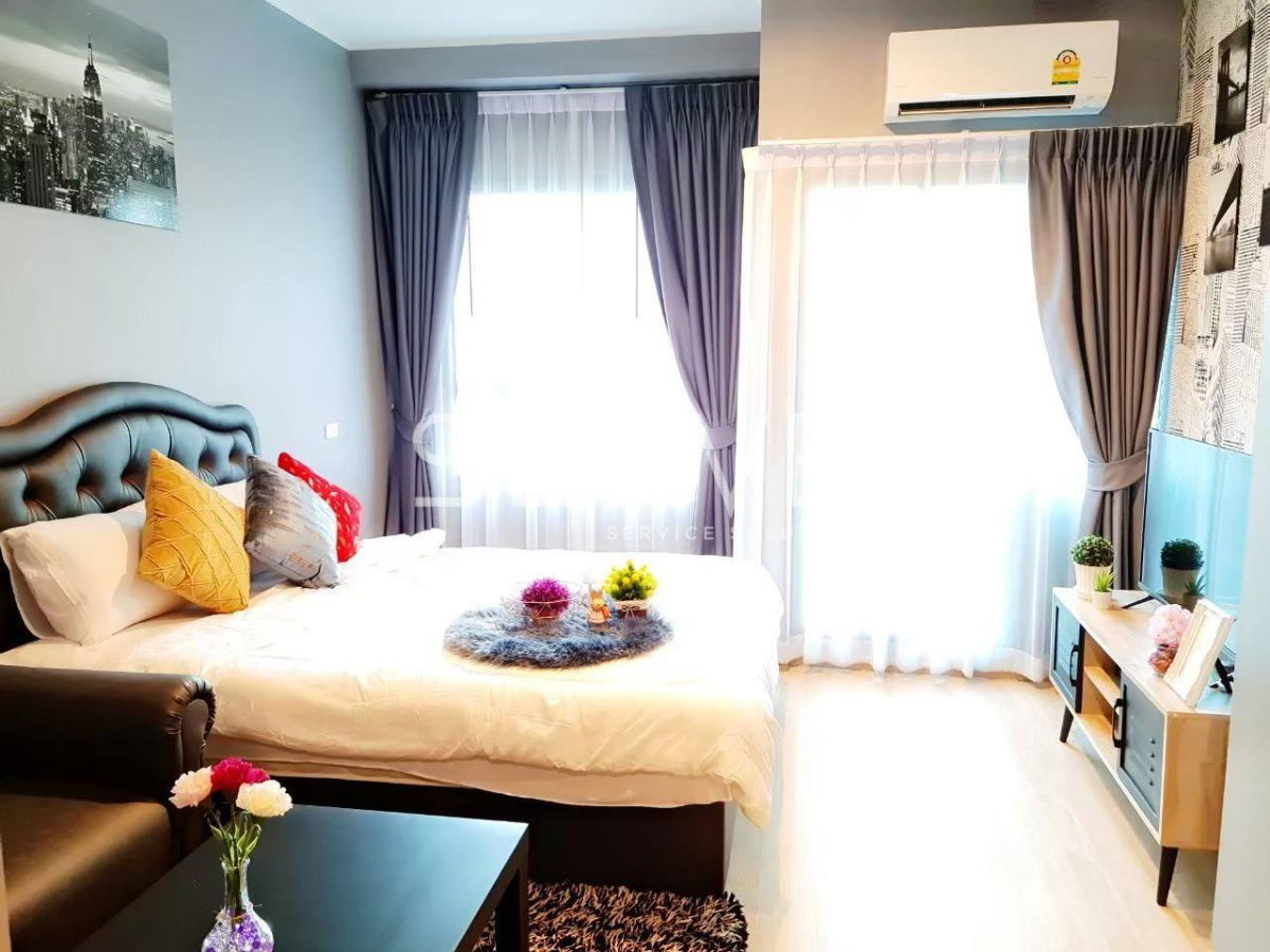 1 Bed 1 Bath City View Nice Room Fully Furnished  Good Location Close To Airport Rail Link Ramkhamhaeng   @ Ideo New Rama 9