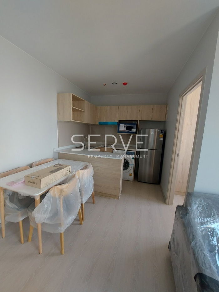 2 Beds Super High Fl. 30+ Fully furnished Good Location Close To MRT Si la Salle @ Nue Noble Srinakarin Lasalle