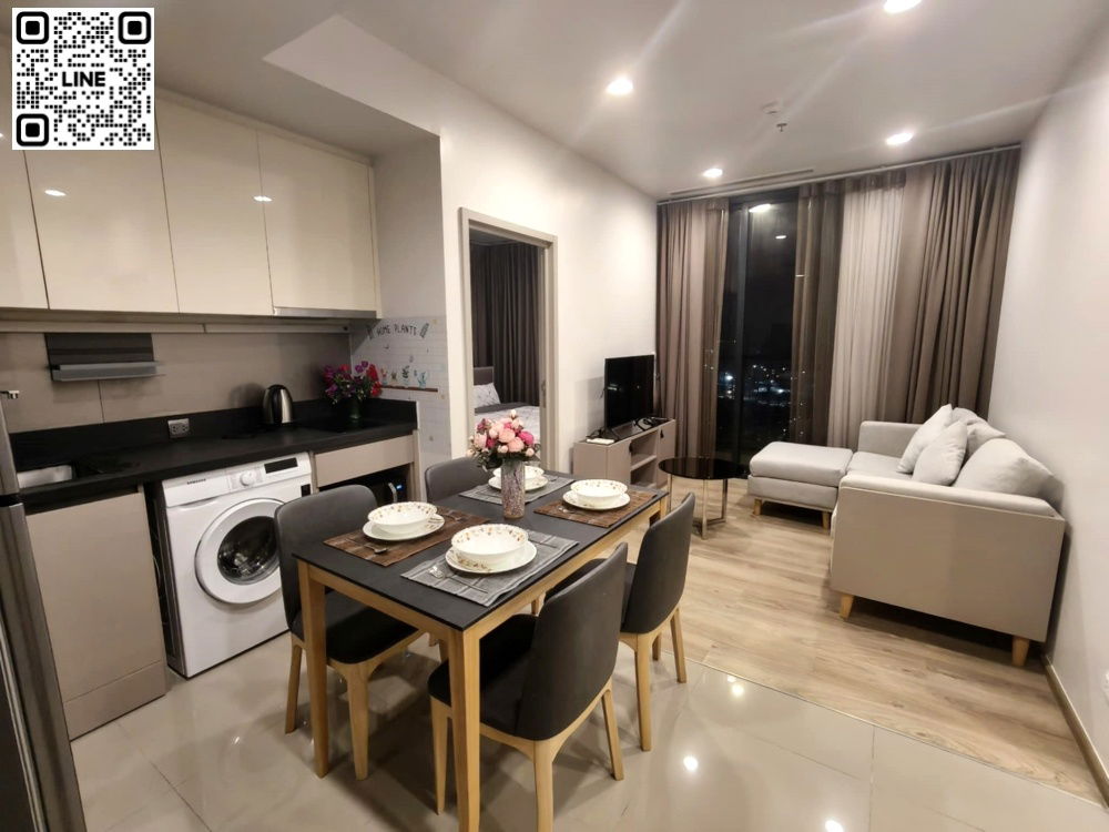 📲Line ID @556ryccg 🌅2 Bedroom 50 sqm Floor37 OKA HAUS Sukhumvit36 Fully furnished near BTS Thonglor & Expressway