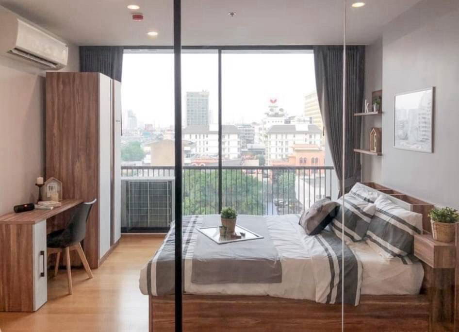 P1027 Condo for rent, Noble Revo Silom, very beautiful room, fully furnished, washing machine, special price.