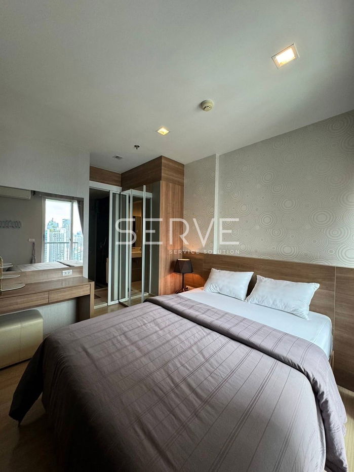 🔥20K🔥 - 1 Bed 35.61 sq.m. High Fl. 25+ Good Location BTS Saphan Taksin 340 m. & Assumption school at Rhythm Sathorn Condo / For Rent