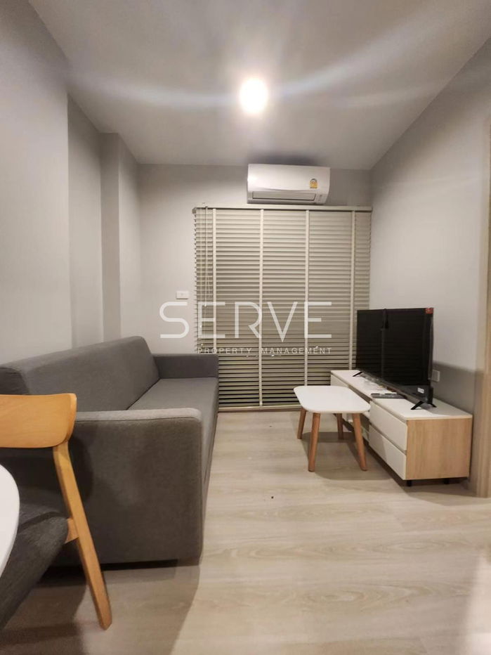 1 Bed 1 Bath City view Fully furnished Good Location Close To MRT Si La Salle Station @  Nue Noble Srinakarin Lasalle