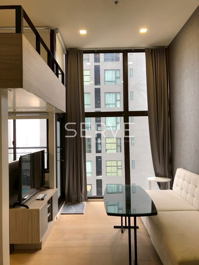 Loft Duplex 1 Bed Nice Room Fully furnished Good Location Close to MRT Phra Ram 9  450 m @ Chewathai Residence Asoke