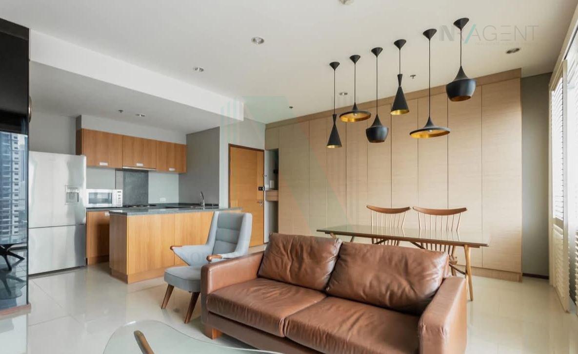 For Rent Condo VILLA SATHORN Building 1, Floor 15,2 bed room, Room size 95 sqm