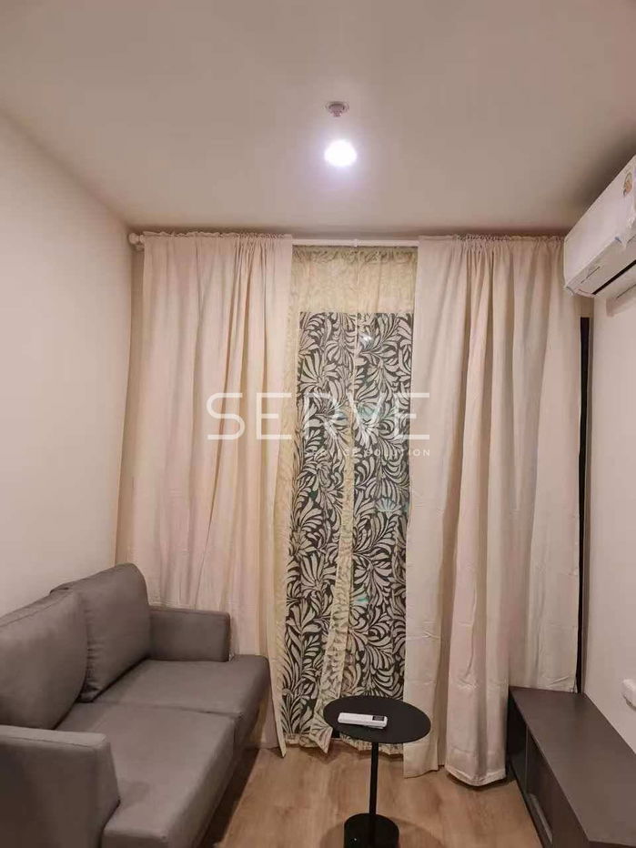 2 Beds 1 Bath Nice Room Fully furnished New Condo Good Location Close to MRT Phra Ram 9  220 m @   NUE District R9
