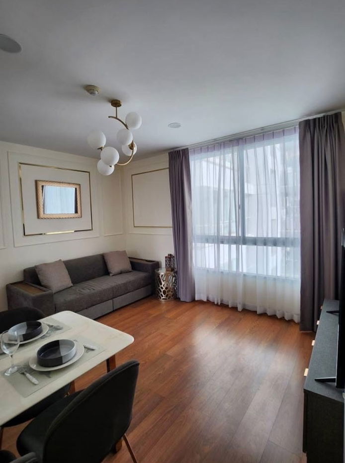 P1042 Condo for rent, The Parkland Ratchada-Thapra, 2 bedrooms, near BTS, beautiful room, fully furnished, ready to move in.