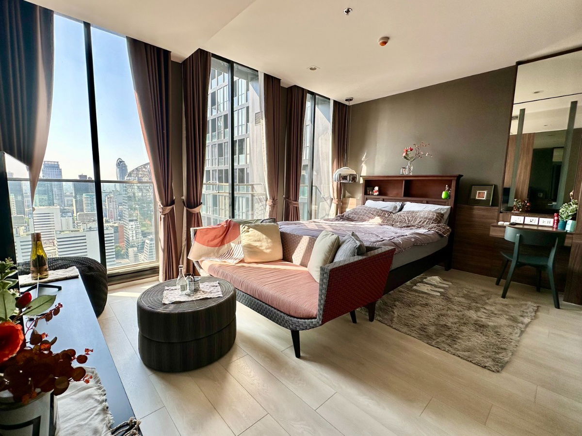 For Rent Noble Pleonchit -1bedroom , size 46 sq.m., Beautiful room, fully furnished.