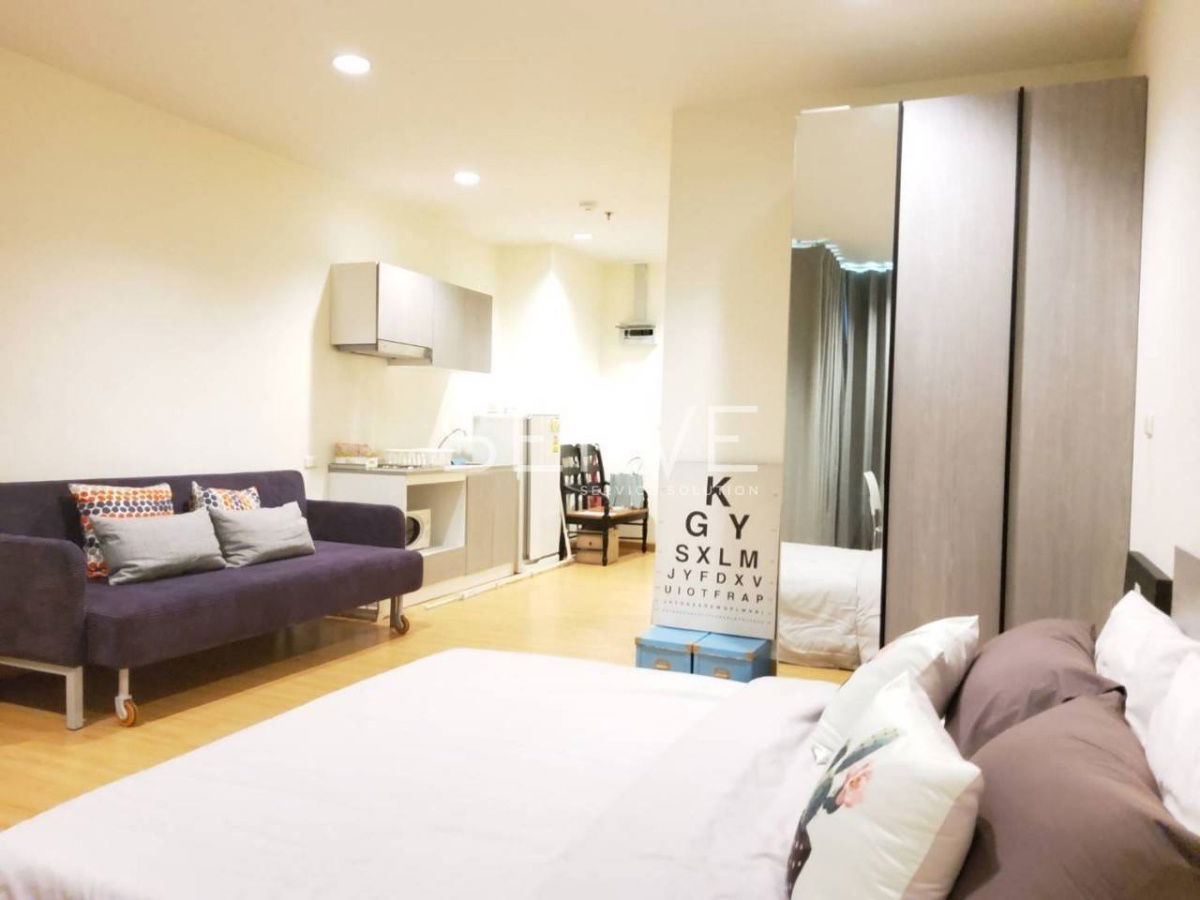 Studio Large Room with Bathtub Fully furnished Good Location Close to BTS Ratchathewi 350 m. @ The Address Siam