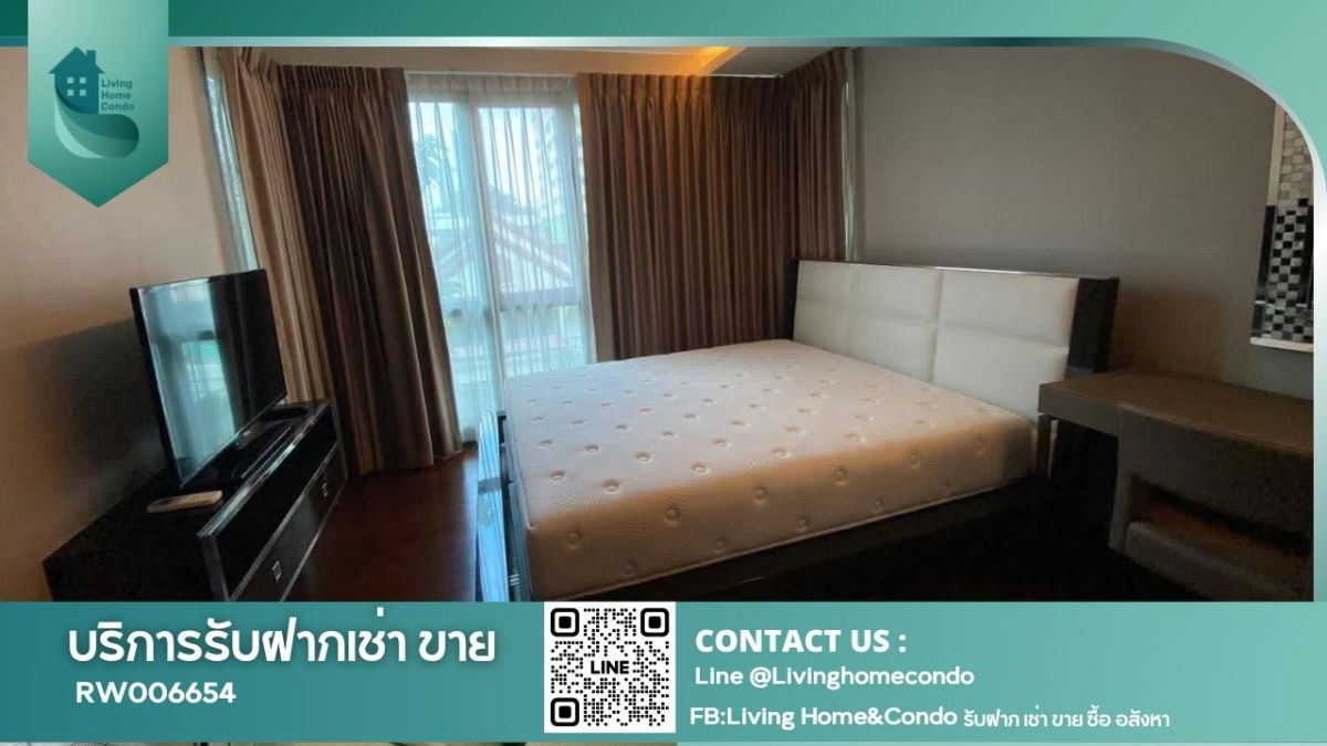 - RW006654 For Rent: The Address Sukhumvit 61 – Fully furnished, next to Parklane Ekkamai, near BTS