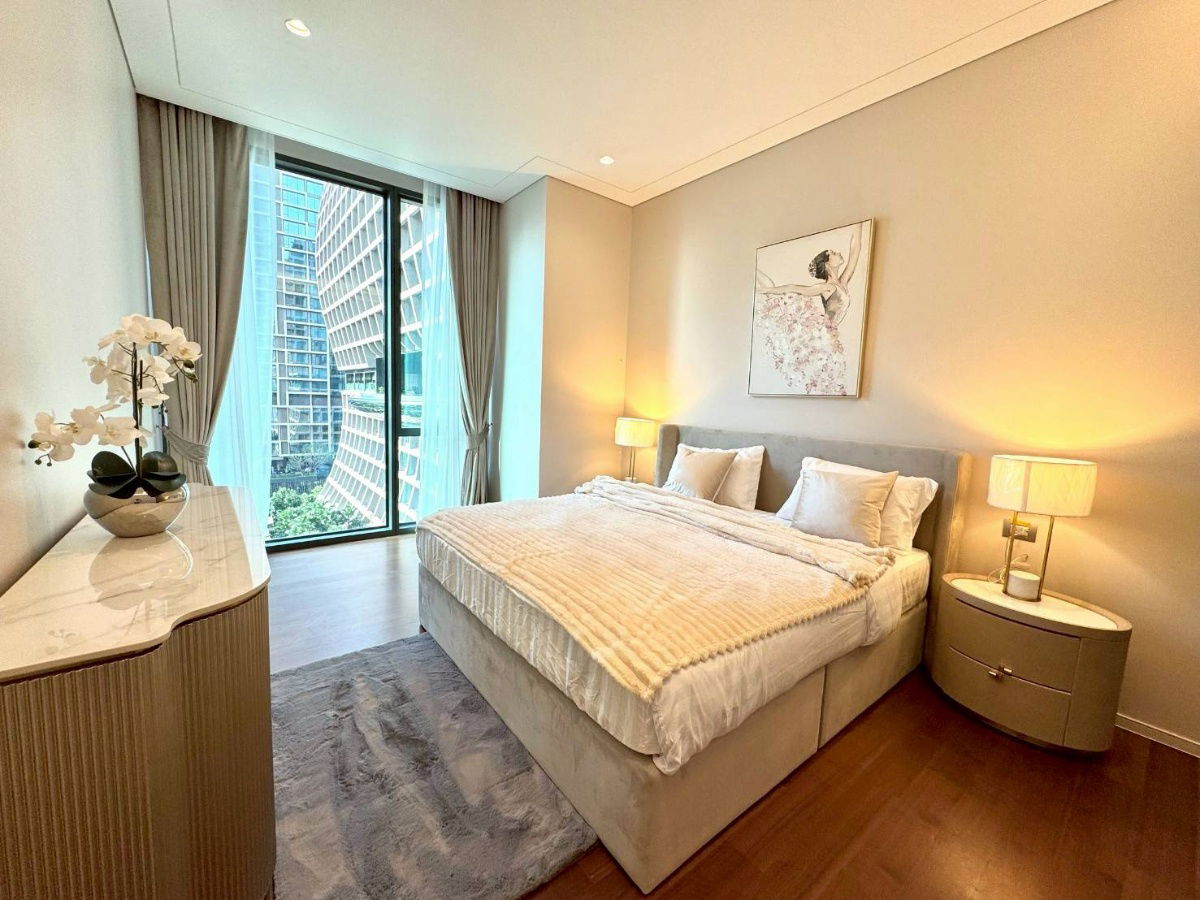 LTH12786- The Residences at Sindhorn Kempinski FOR RENT Size 143 sqm. 2 beds 2 baths Near BTS Chit Lom Station ONLY 300K/Month