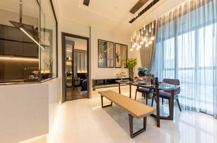 LTHC12774- The Bangkok Thonglor Condo FOR RENT Size 84 sqm. 2 beds 2 baths Near BTS Thong Lor Station ONLY 120K/Month