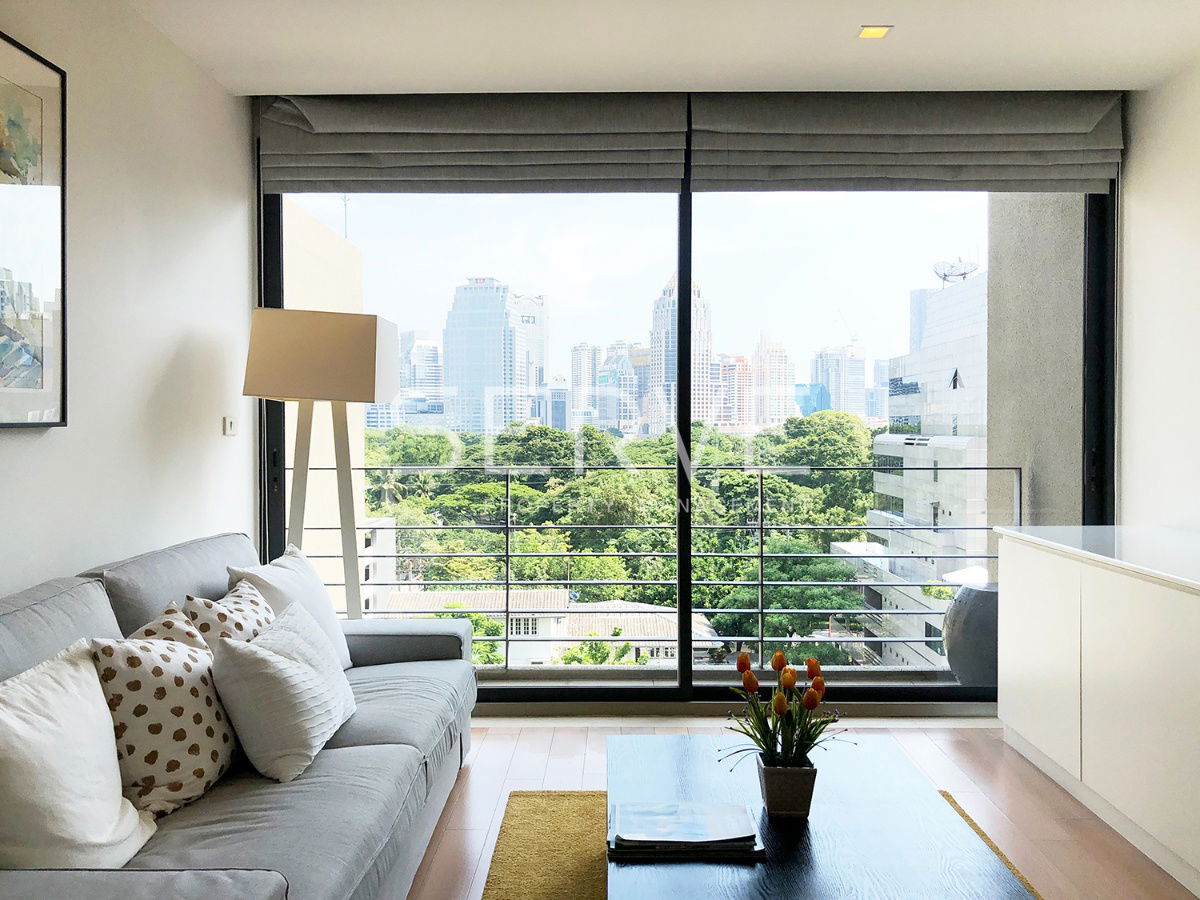 🔥30K🔥- Nice Room 1 Bed with Bathtub Lumpini Park View Good Location BTS Ratchadamri 700 m. & MRT Si Lom at Noble Ambience Sarasin Condo / For Rent