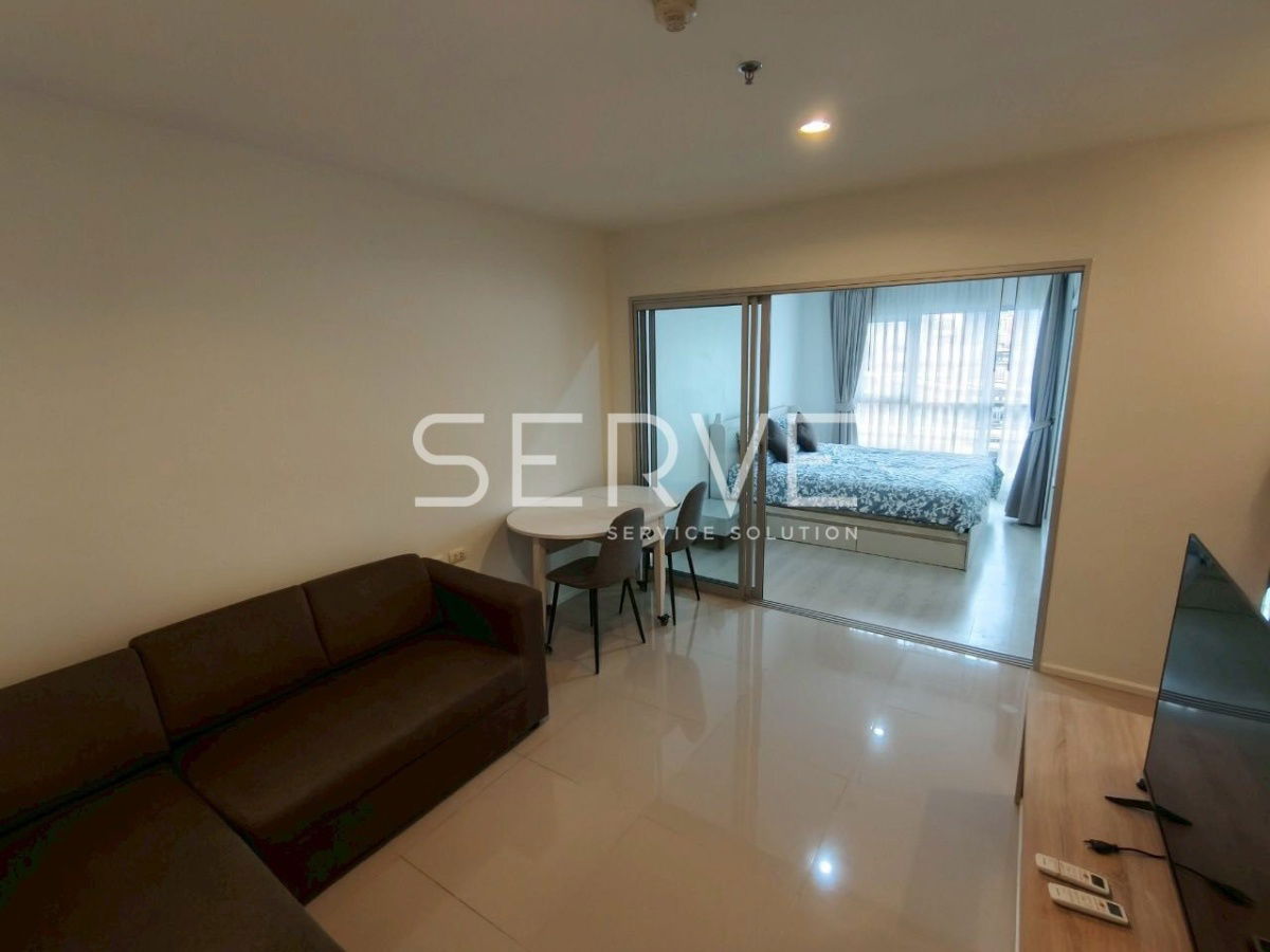 1 ห้องนอน ห้องใหญ่ ตกแต่งครบ คอนโด High Rise ทำเลดี ใกล้ MRT พระราม 9 400 ม. @ แอสปาย พระราม 9