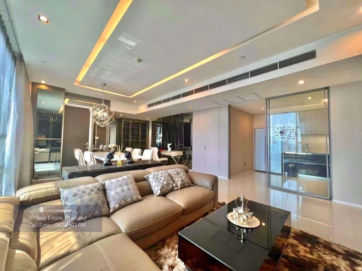 Th Bangkok Sathorn (for rent) 2 Bed 2 Bath. Useable area 123 Square meter (Ready to move in) *Rental 120,000 THB per month #CODE0351