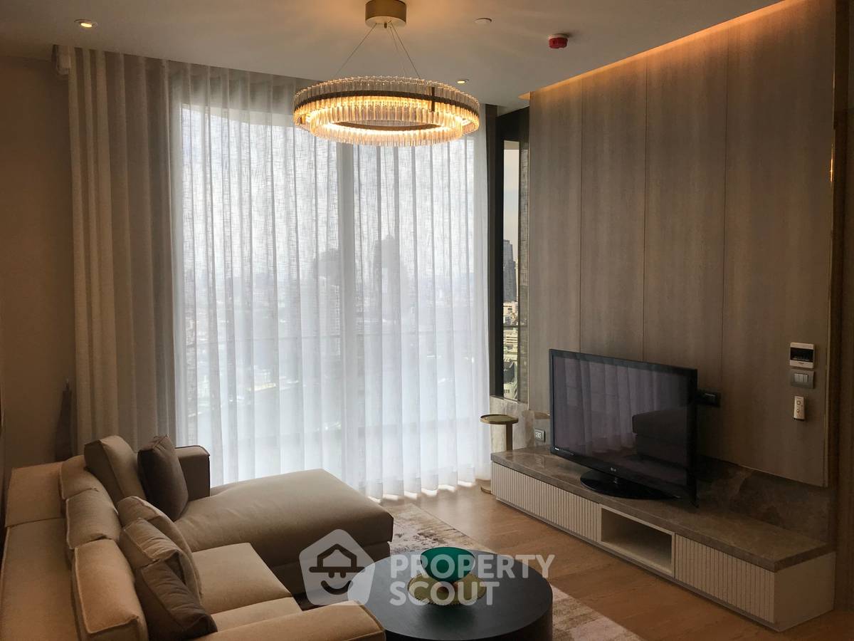 BTS Saphan Taksin အနီး Magnolias Waterfront Residences ရှိ 1-BR ကွန်ဒို (ID 592012)