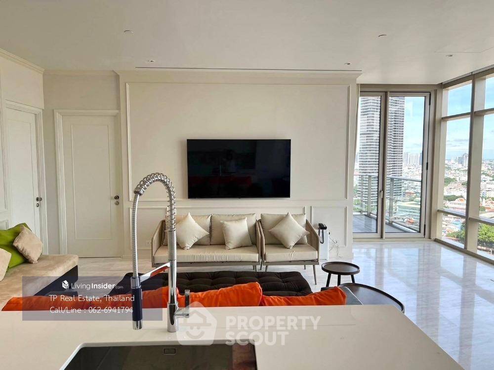 คอนโด 2 ห้องนอน ที่ Four Seasons Private Residences Bangkok ใกล้ BTS สะพานตากสิน (ID 1732457)