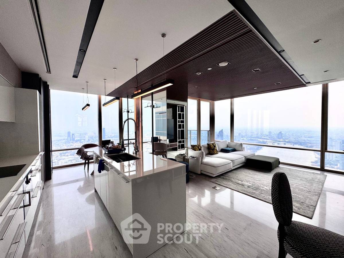 2-BR Condo at Four Seasons Private Residences Bangkok near BTS Saphan Taksin (ID 2096647)