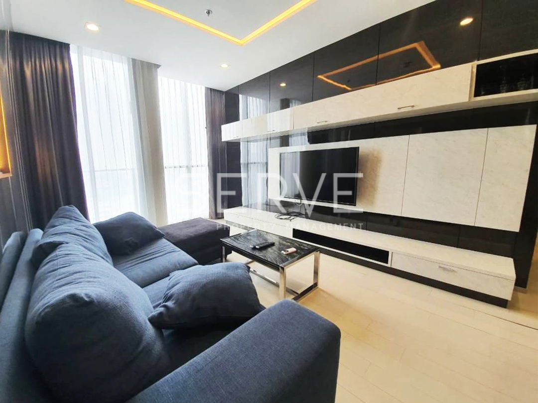 🔥45K🔥 - Beautiful Room & Perfect Location 1 Bed High fl. 15+ Perfect Location BTS Phloen Chit at Noble Ploenchit Condo / For Rent