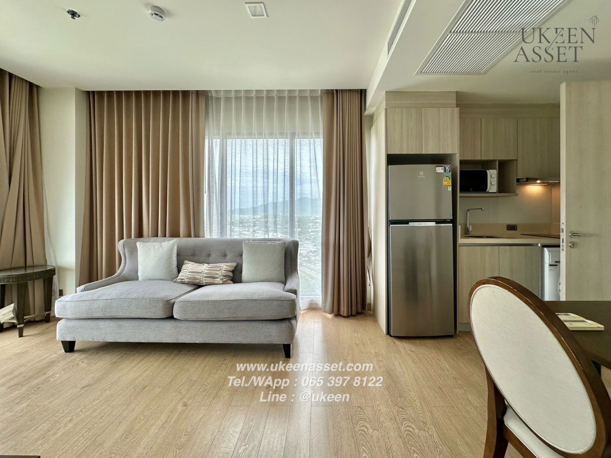 UK01-304 Infinity One Chonburi Condo – Large size 45 sq m. 🛏 1 bedroom 🛁 1 bathroom with 16,000 baht/month