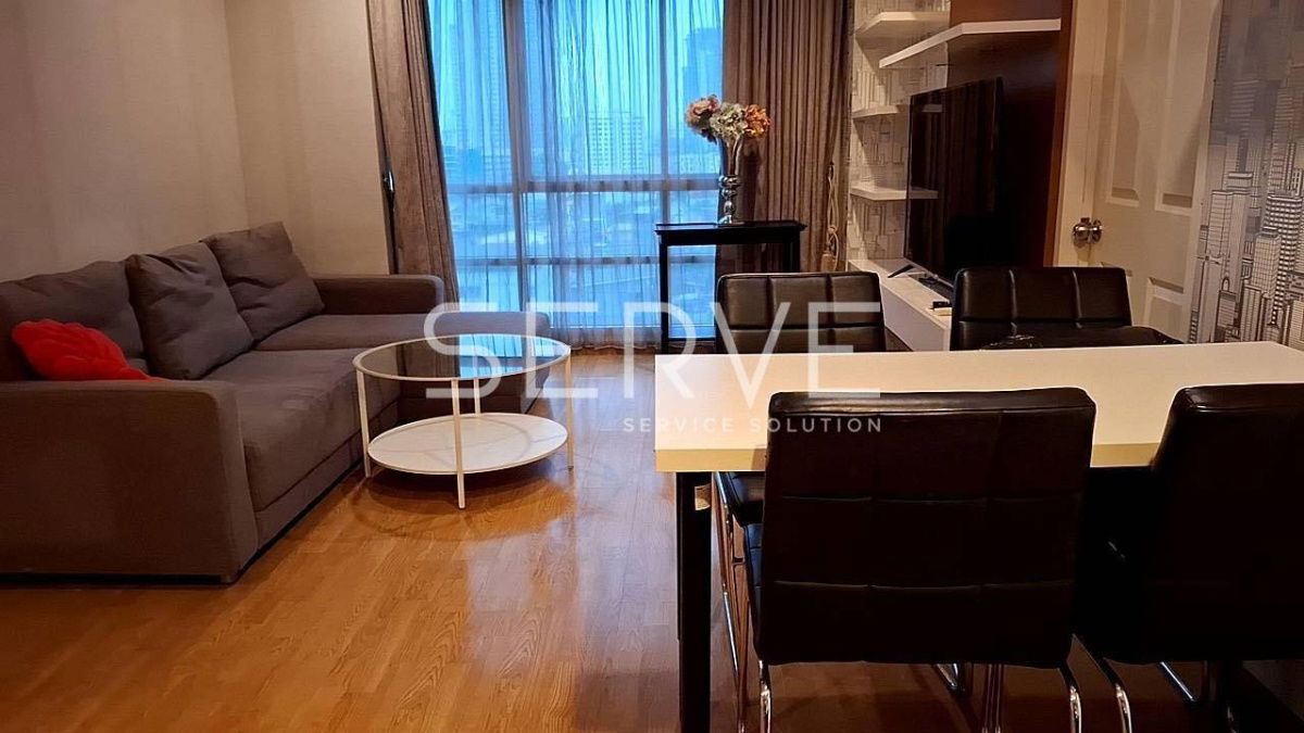 2 Beds 2 Baths Nice Room Fully furnished Good Location Next to MRT Huai Khwang  @ U Delight @ Huay Kwang