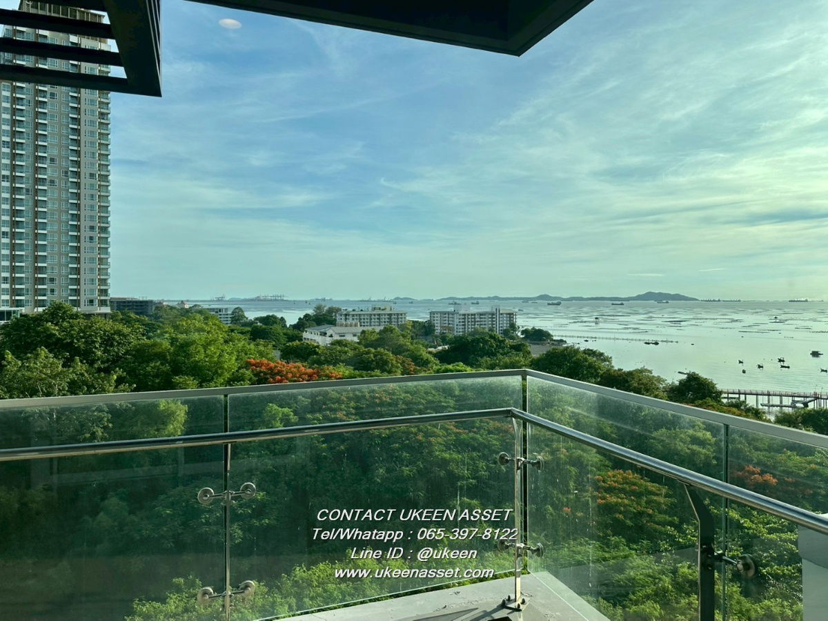UK01-271 Condo for rent The Sea Sriracha: 1 bedroom, 35 sq m, 8th floor | Very cheap room price!!! Only 10,000 baht
