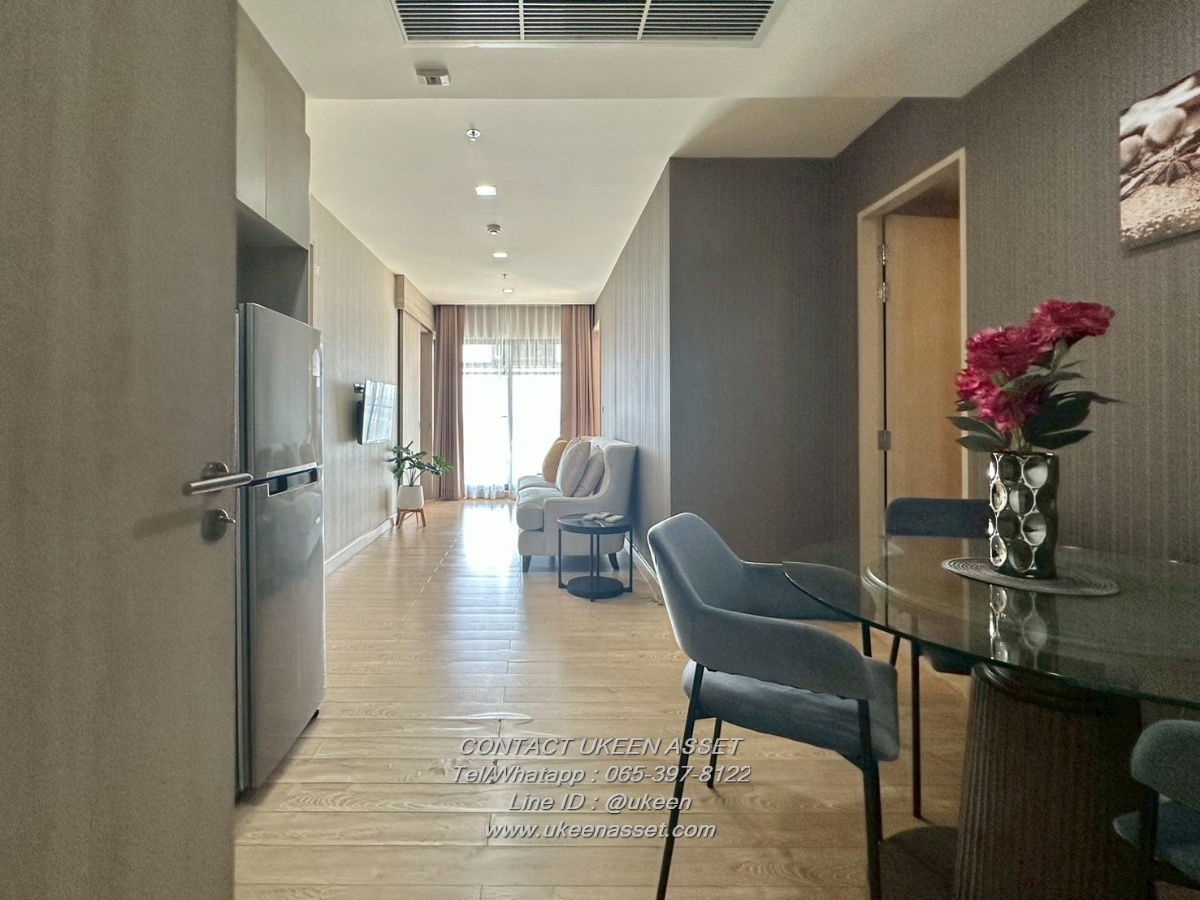 UK01-270 Condo for rent Infinity One Chonburi : 2 bed, 2 bath, 62 sq m., 10th floor | Price 25,000 baht, next to Central Chonburi.