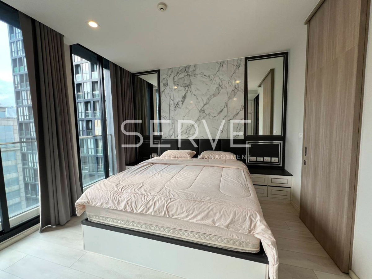 🔥33K🔥 - Studio with Partition Nice Room 45.23 sq.m. High Fl. 20+ Connenct to BTS Phloen Chit at Noble Ploenchit Condo / For Rent