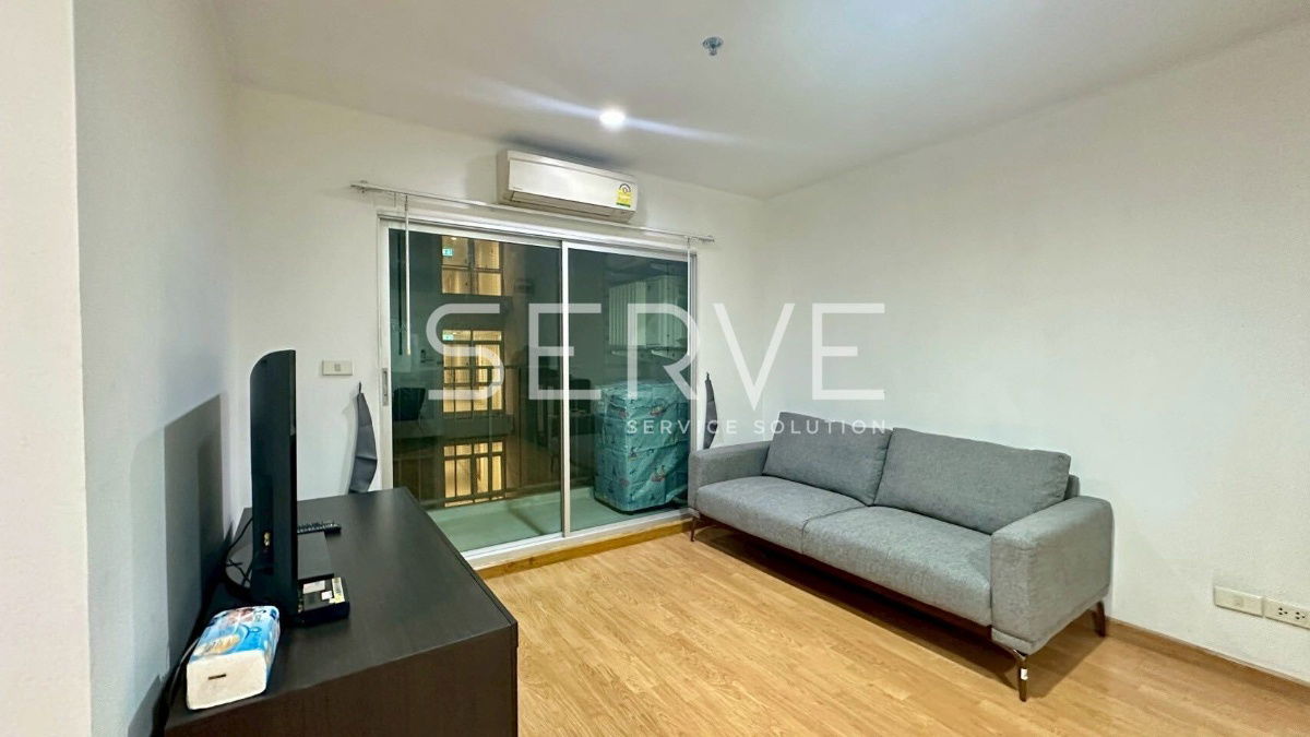 1 Bed Large Room Unblock view Fully furnished Good Location Close To  MRT Huai Khwang  @  U Delight @ Huaykwang