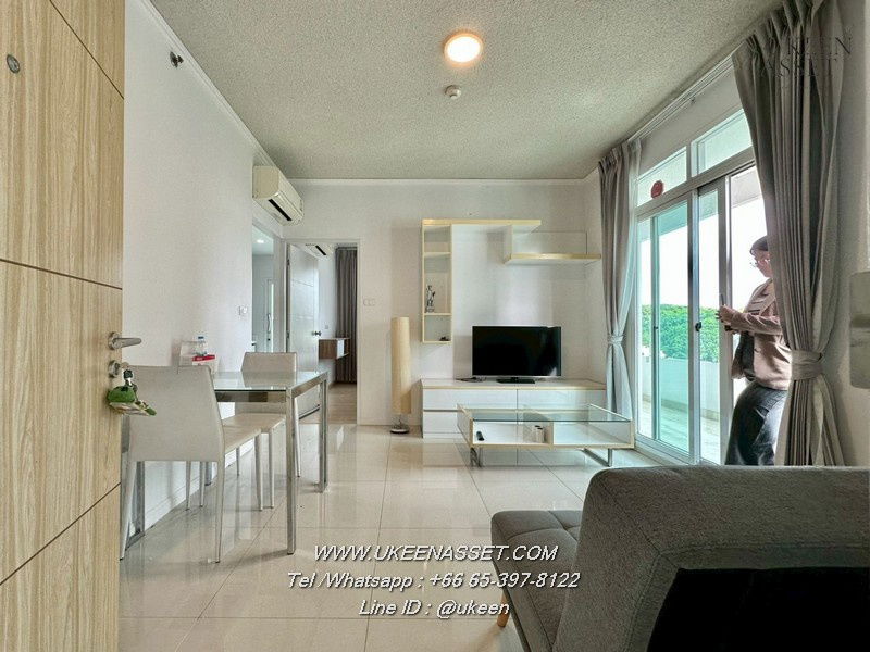 UK01-304 Condo ငှားရန်ရှိသော Sea Hill (Sriracha) ထောင့်ခန်း 37 sq m. ဈေးနှုန်း 8000 ဘတ် ပင်လယ် မြင်ကွင်း ၊ Laem Chabang စက်မှုဇုန်အနီး Sukhumvit Road ၊