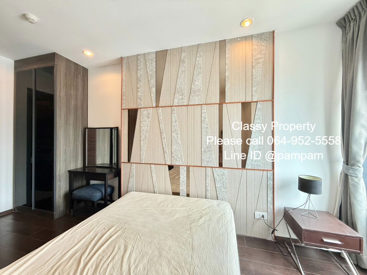 *** ให้เช่าคอนโด : ซี เอกมัย 1 ห้องนอน 2 ตู้เสื้อผ้า ชั้นสูง เฟอร์ครบ ***