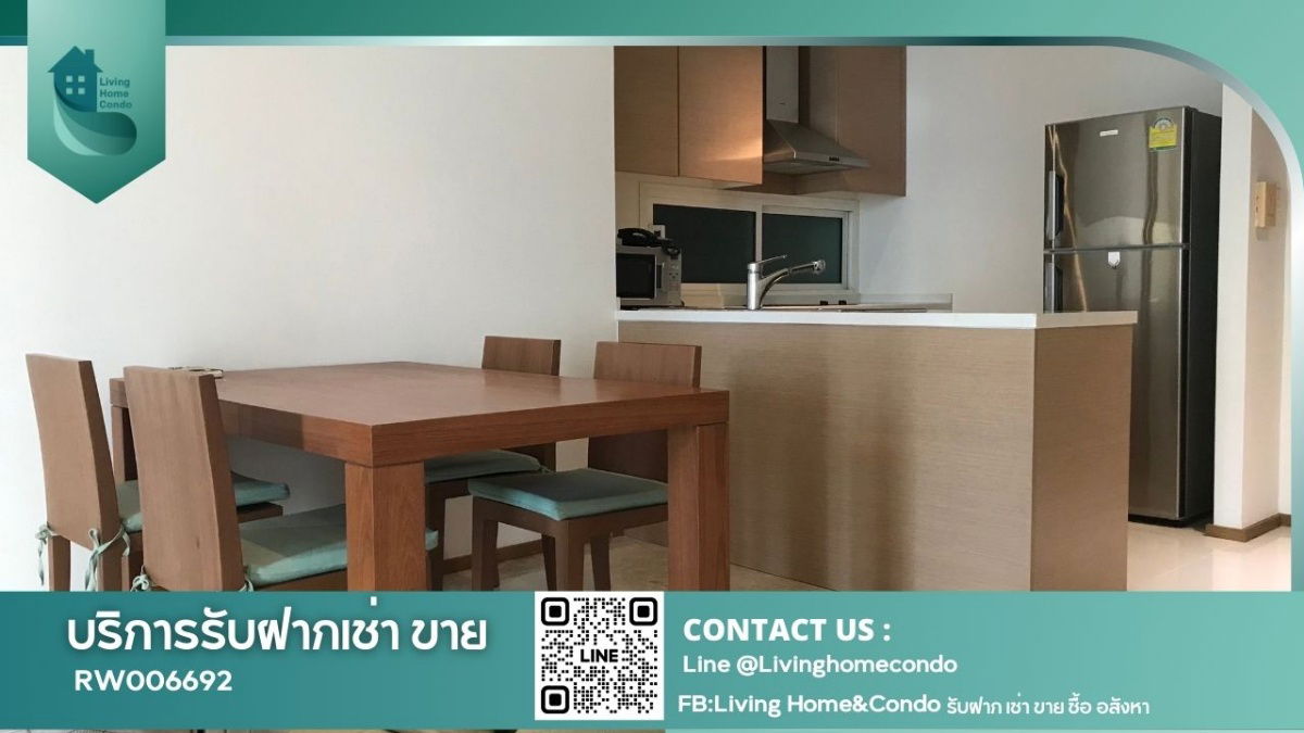 For Rent The Empire Place Sathorn, fully furnished, ready to move in, near BTS Chong Nonsi and BTS Saint Louis.- RW006692