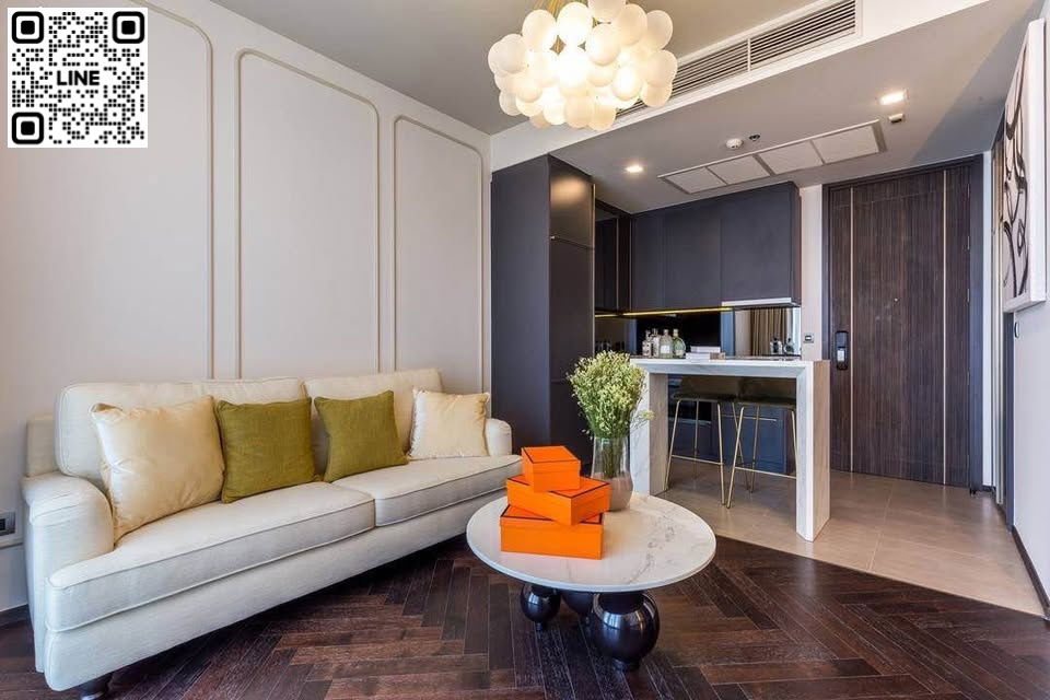 📲Line ID @556ryccg ✨1 Bedroom 47 sqm Floor18 The Monument Sanampao Fully furnished near sky train BTS Sanam Pao & Victory Monument