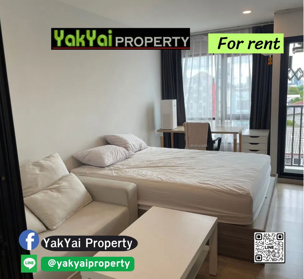 (For RENT)🔥 The Origin 105 new room, ready to move in🔥 8,300 baht/month (including common fee + parking)