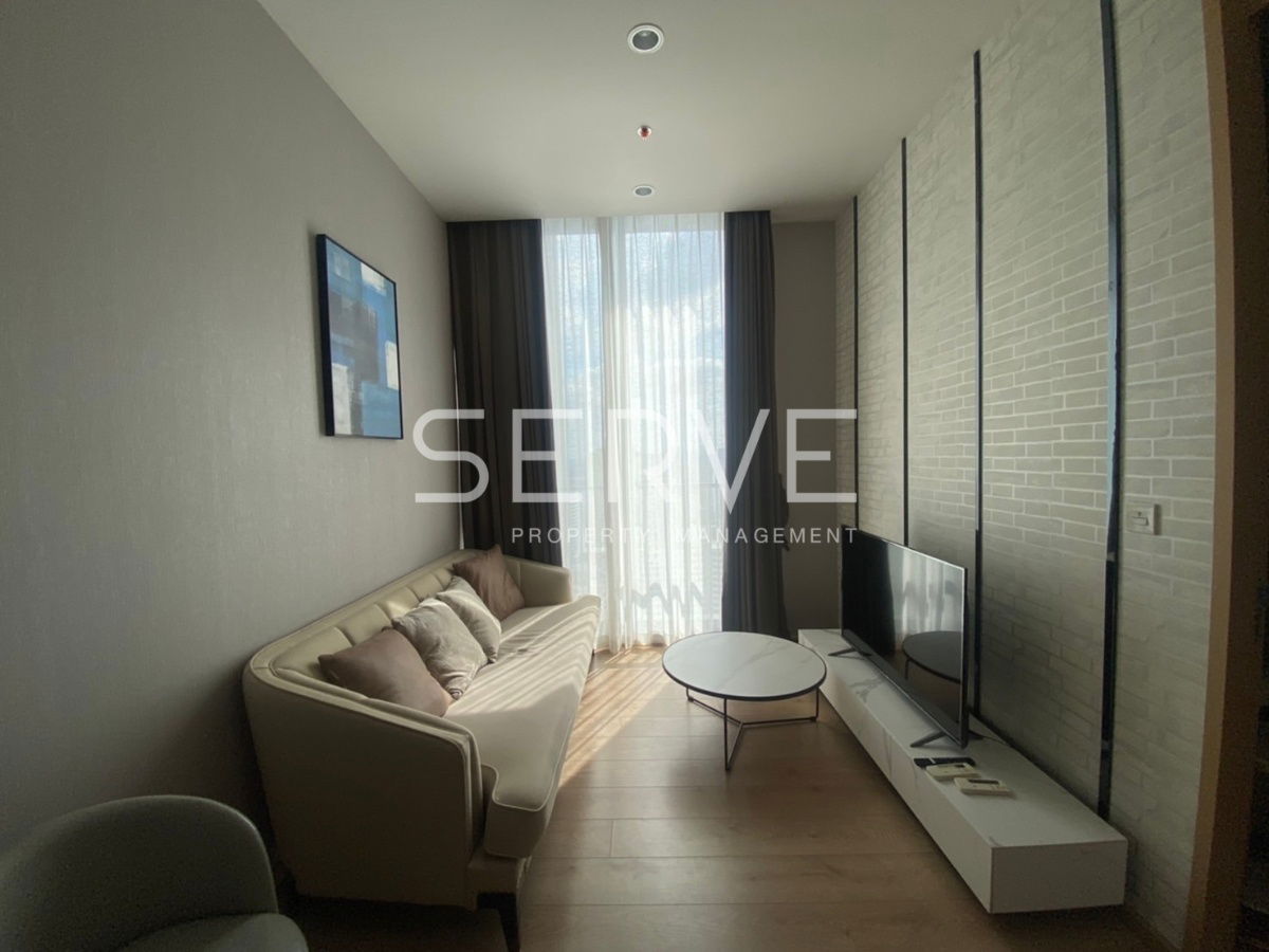1 Bed 34.51 sq.m. High Fl.25+ Good Location Close to BTS Asok & MRT Sukhumvit 550 m. at Noble BE19 Condo / For Rent