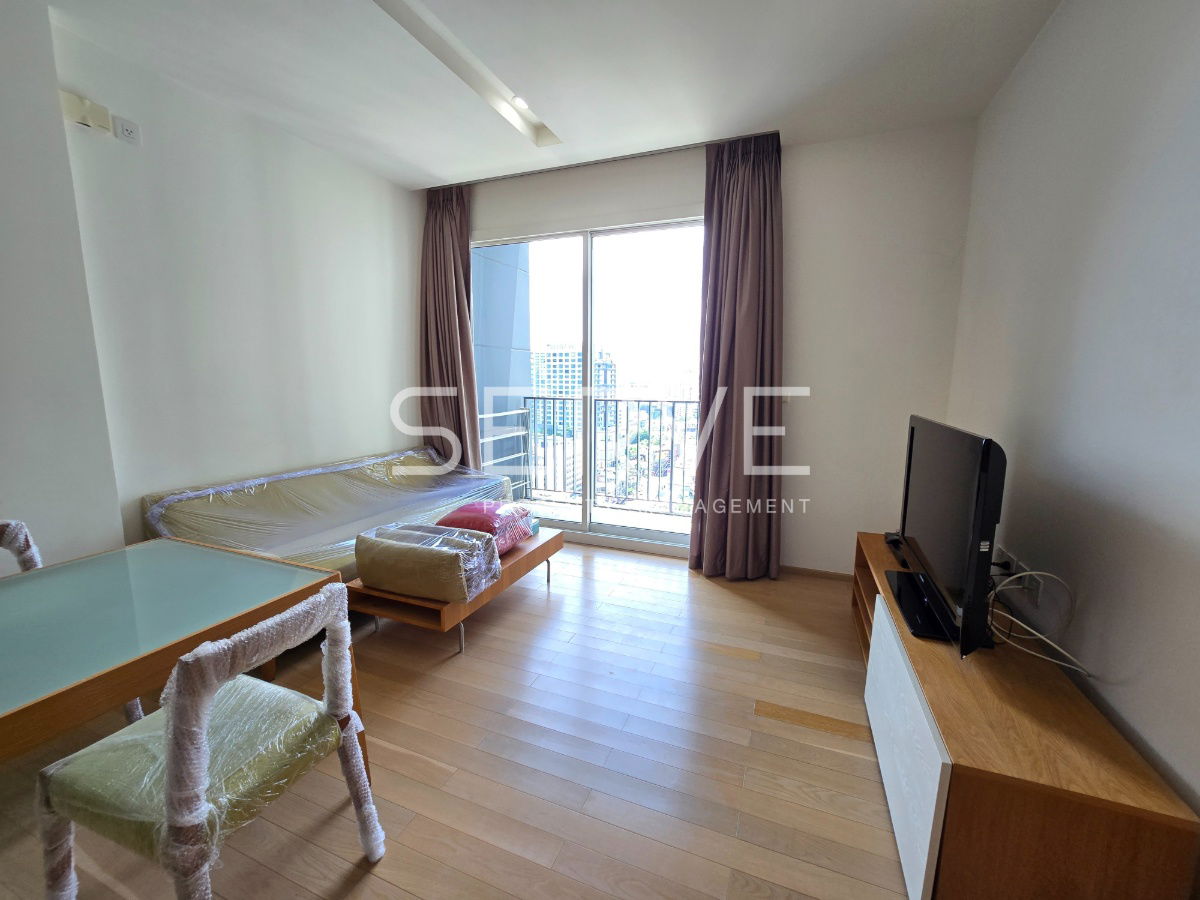 1 Bed 51.25 sq.m. High Fl. 20+ Good Location Close to BTS Thong Lo 150 m. at Siri at Sukhumvit Condo  / For Rent