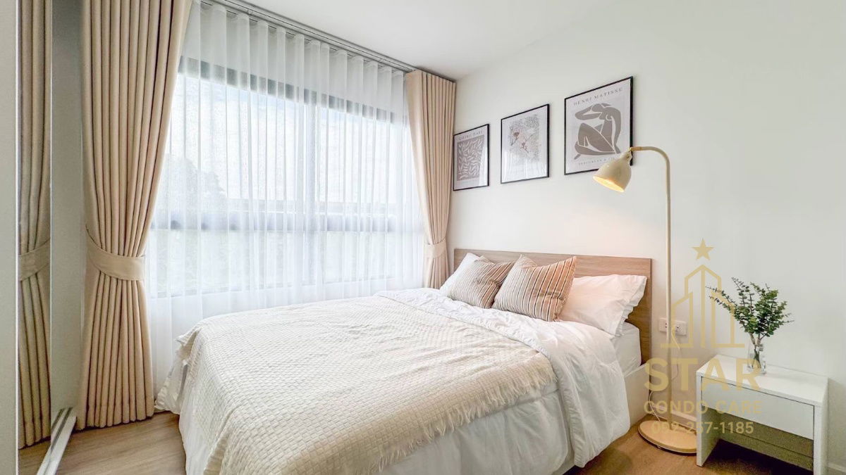 Condo for rent, next to Kasem Bundit University 0m, fully furnished, with electrical appliances. line:Rangsima07