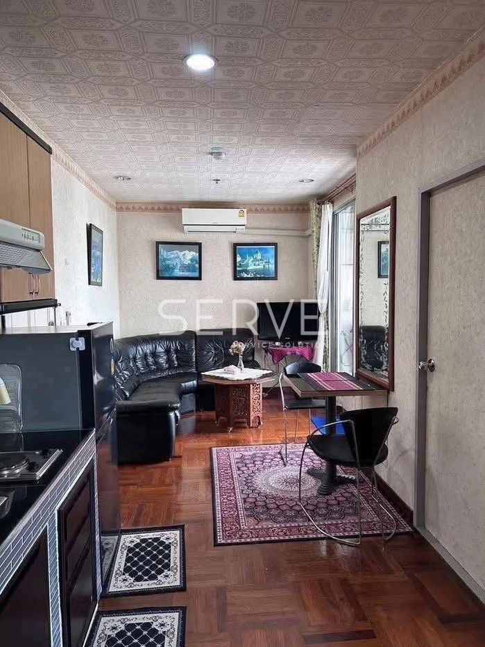 2 Beds 1 Bath Nice Room City view Good Location Close to BTS Phaya Thai 200 m.  @  Pathumwan Resort