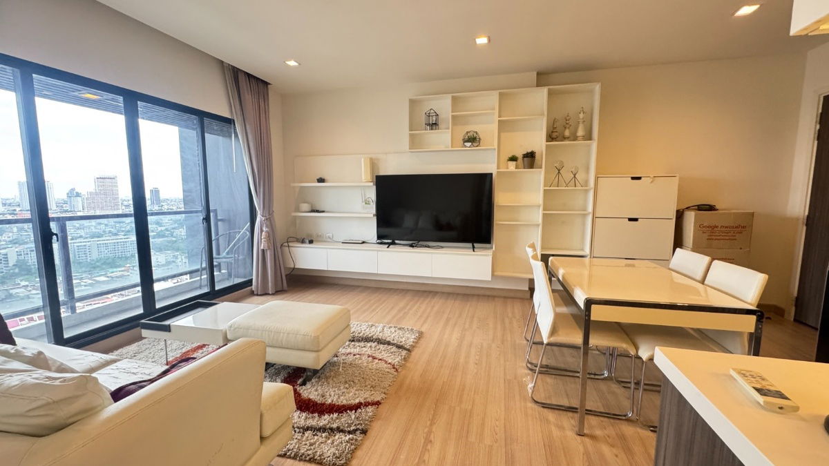 Urbano Absolute Sathorn-Taksin | 2 Bedrooms for rent Nice Furnished and River View