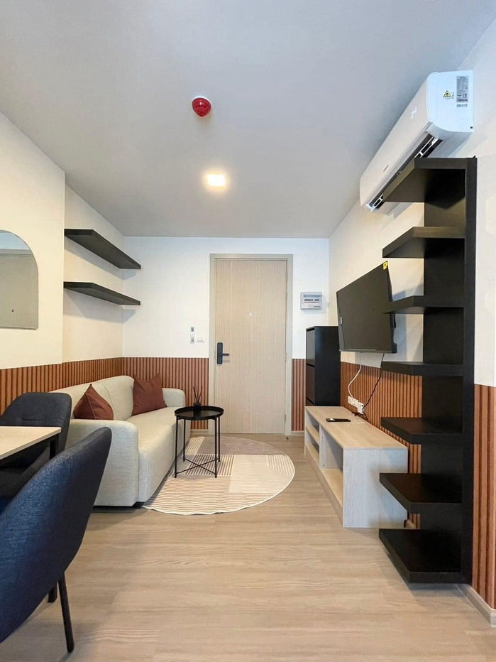 For rent, Dcondo Vale Sriracha, a new condo next to Kasetsart University, Sriracha 7500