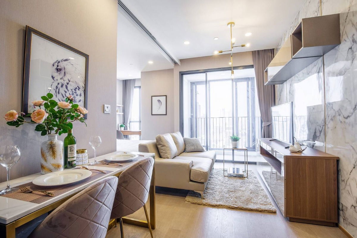 +++For urgent rent+++ ASHTON Chula Silom** 1 bedroom, size 34.5 sq m., fully furnished, ready to move in!!!