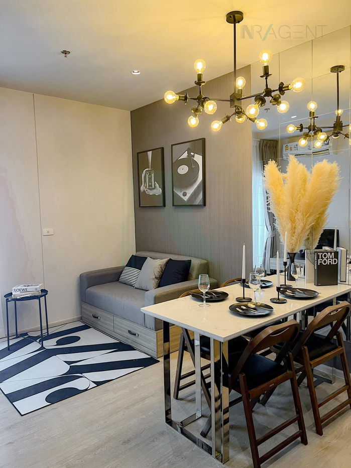 For Rent Condo ALTITUDE UNICORN SATHORN - THAPRA Building 1, Floor 17,1 bed room, Room size 35.00 sqm