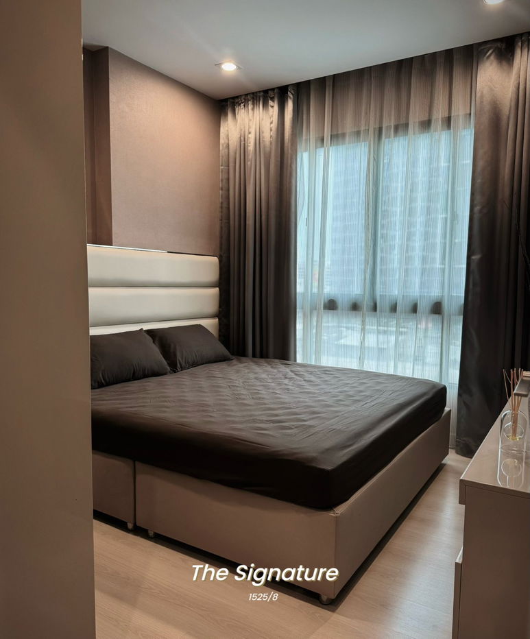 For Rent: Condo The Signature by URBANO near BTS Saphan Kwai *2bed* at Line: @homefinder