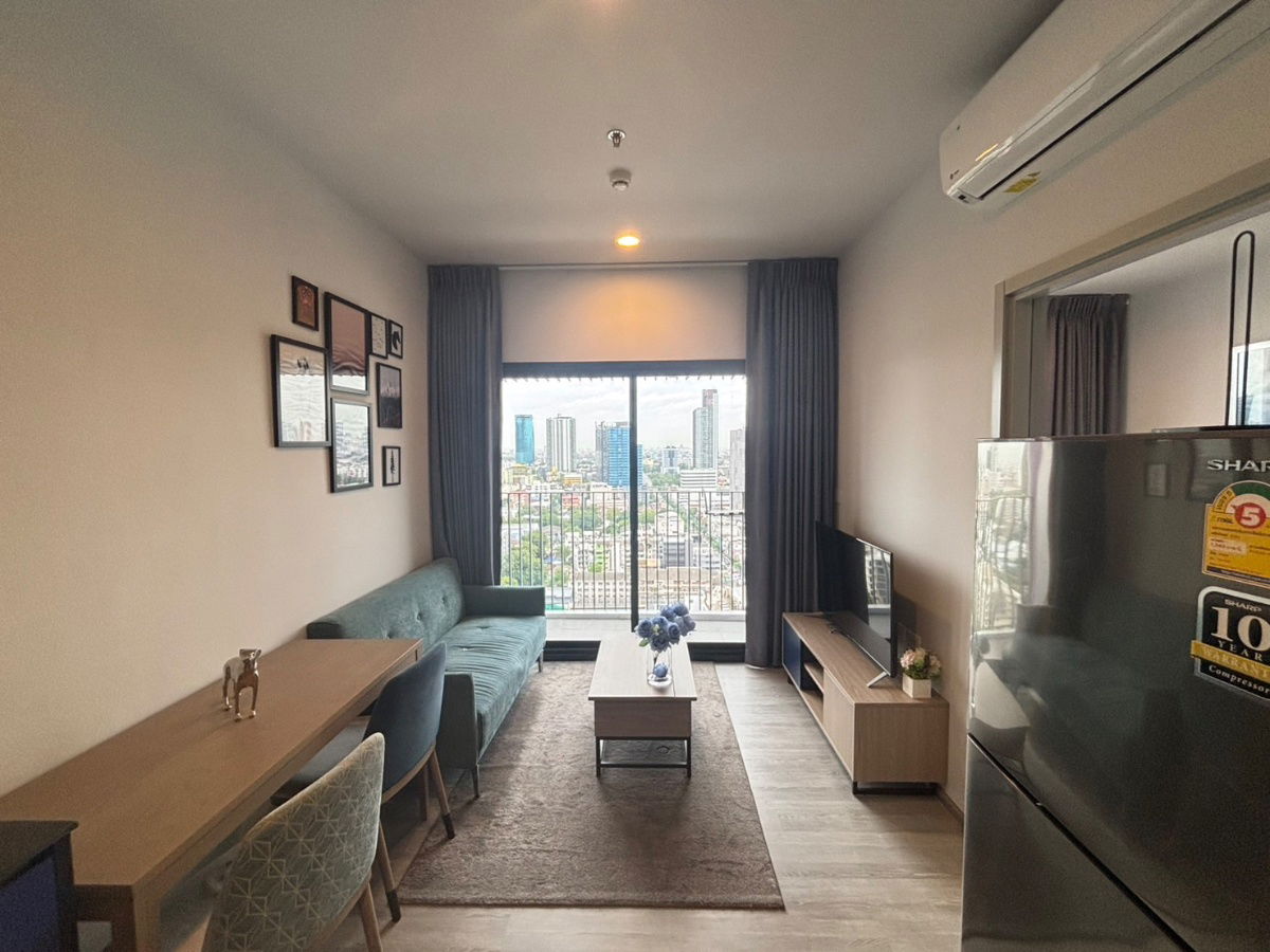 Rental condominium XT, Ekkamai 1 new bedroom, only 20,000 baht, 22nd floor, size 30 sq.m., Central Ekkamai, near Thonglor
