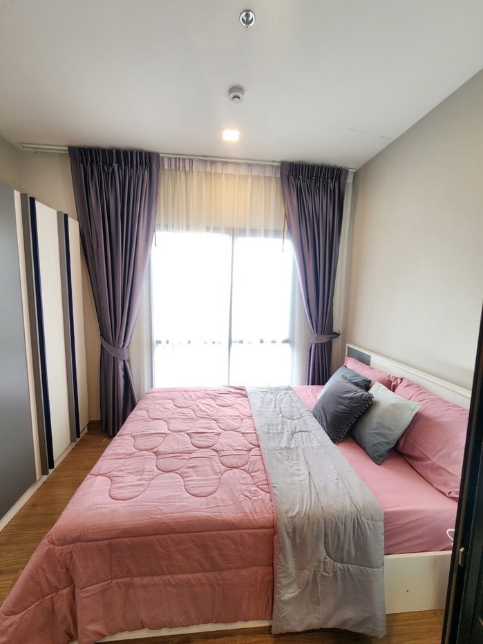 P1106 Condo for rent Metris Rama9-Ramkhamhaeng, pets allowed, beautiful room, fully furnished, washing machine, super special price.