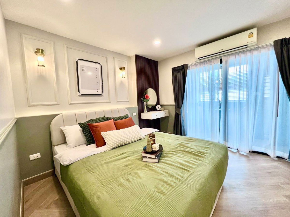 P1104 Condo for rent Srivara Mansion, good location, beautiful but beautiful. Wide, fully furnished, super special price.