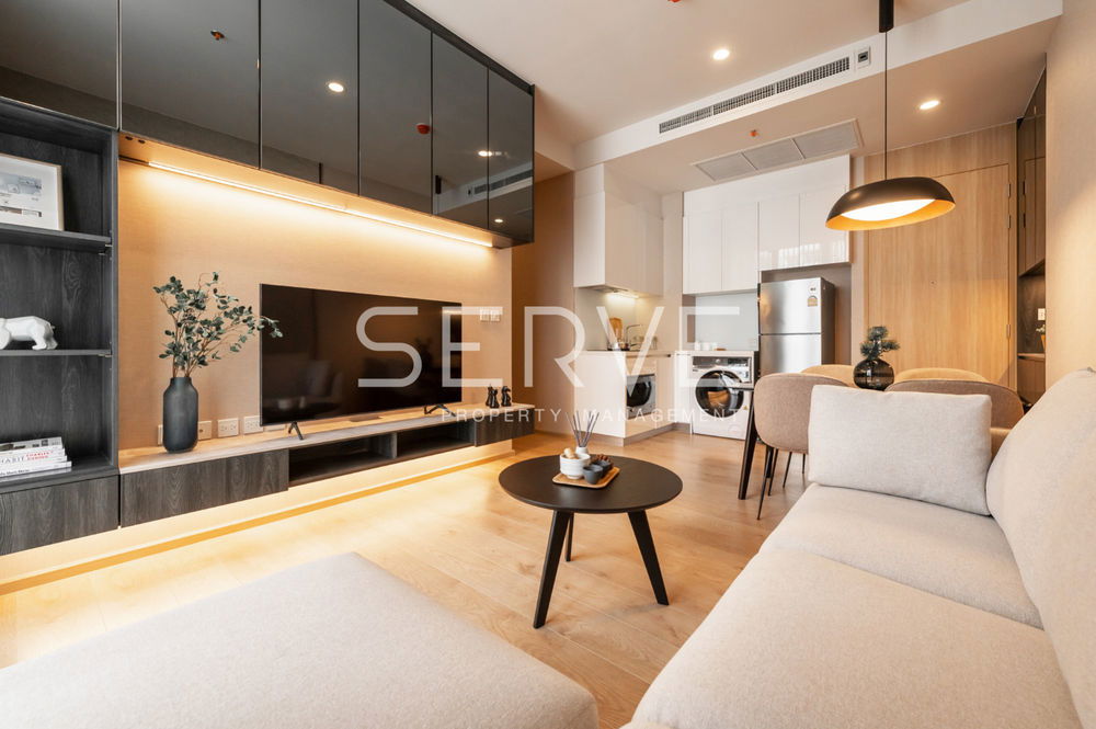 Modern Style 2 Beds High Fl. Good Location in Asoke Area BTS Asok & MRT Sukhumvit 500 m. / For Rent-Noble BE19