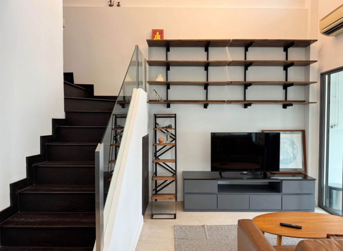 For rent Ideo Q Phayathai, Duplex room, 1bed, 2bath, 37fl, 63sqm 【Line: Yosita828】