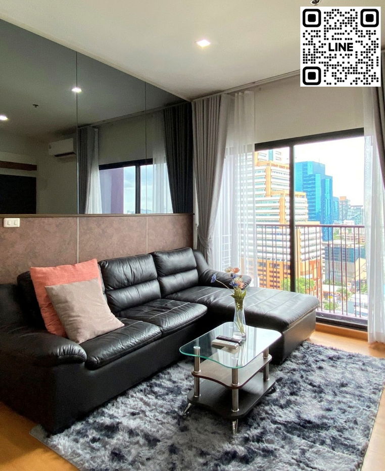 📲Line ID @556ryccg 🚄50 sqm 1 Bedroom Floor 17 Noble Reveal Ekkamai, Sukhumvit63 Fully furnished near BTS Ekkamai 200m.