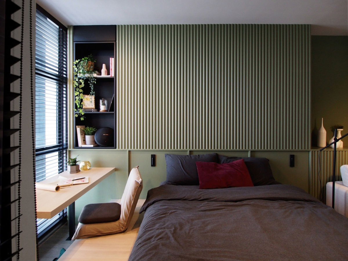 For Rent Studio unit 30 Sqm. - Built-in & Fully furnished, READY TO MOVE IN